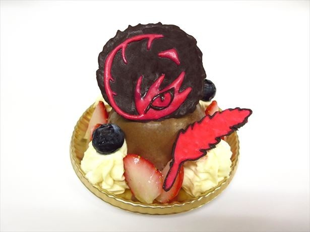 コラボメニュー「テメエのチョコムースは何色だッ!？ …シンガンクリムゾンズ背徳の カタストロフィィィ超誇黙示録ッ！ ー故に Editionー 」(850円)
