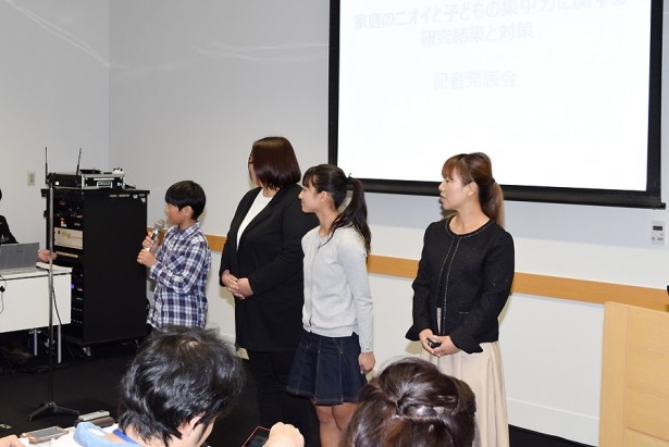 実験に参加した小学生たちがリアルな感想を語る一幕も