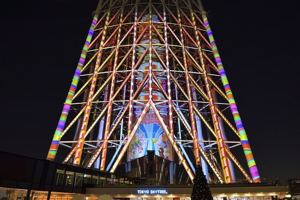 クリスマスの楽しい祭を表現