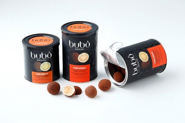 スペイン本国で人気NO.1のシリーズに日本限定のミニサイズ缶も登場！「チョコフルーツ」(100g2592円、190g3996円)