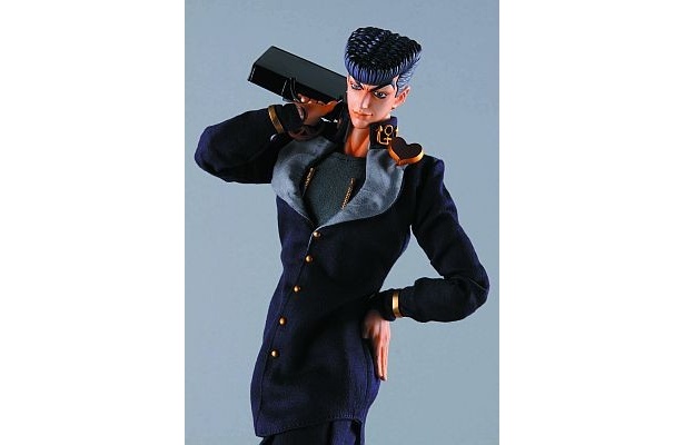 自信にあふれた不敵な笑みの仗助
