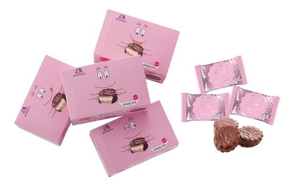 【写真を見る】「ミニエンゼルパイ バーバパパ」 全4柄(各・税抜320円)