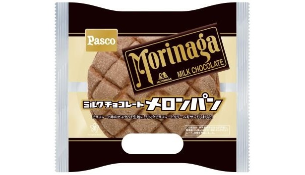 人気の「森永ミルクチョコレートメロンパン」はこちら！