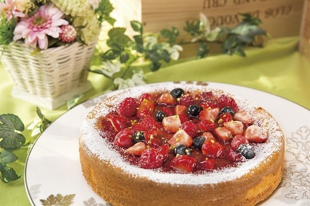 「ストロベリーチーズケーキ」