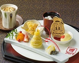 ディズニーホテルで“正月特別メニュー”を堪能！