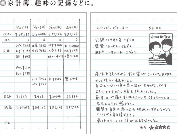 自分のお気に入りのノートを見つけよう！
