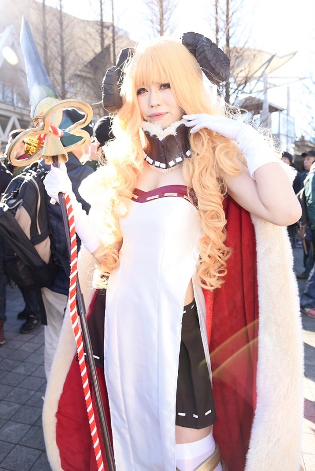 「グランブルーファンタジー」のアニラに扮するNagiさん