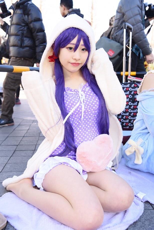 「ラブライブ！」の東條希に扮する おまめさん