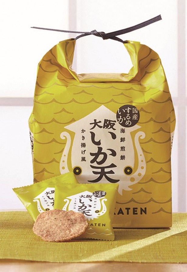 「坂角(ばんかく)総本舗」の「大阪いか天 袋入り」