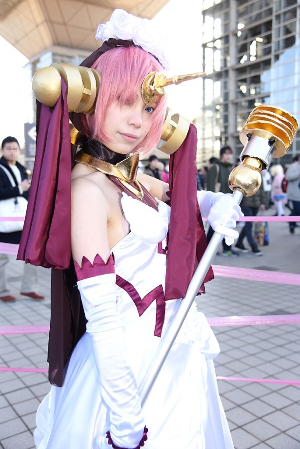 「Fate/Grand Order」のフランケンシュタインに扮する せつかさん