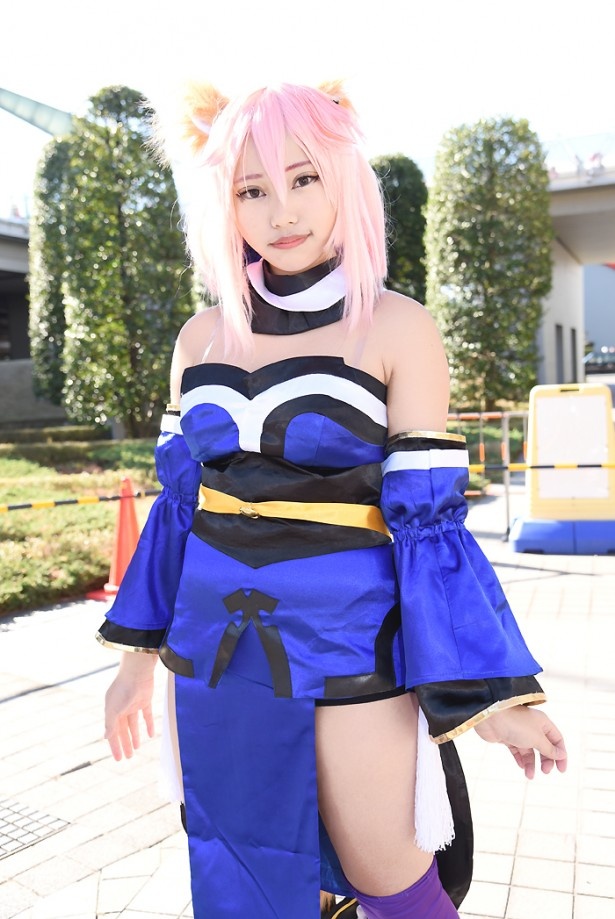 「Fate/Grand Order」の玉藻の前に扮する桜夏さん