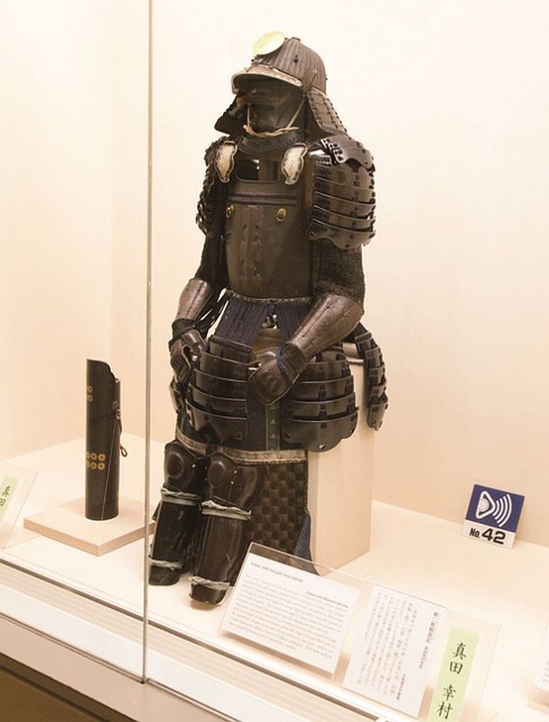 名将所用の“リアル”な甲冑などが見られる展示イベント「戦国・ザ・リアル」を開催中の大阪城