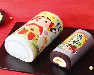 今年の節分は一風変わってロールケーキ！？