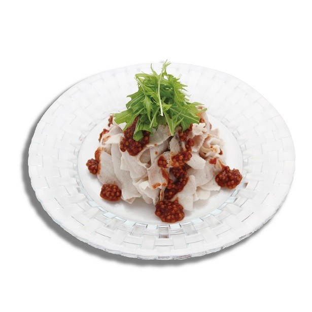 「茹で豚サラダ仕立て」(518円)