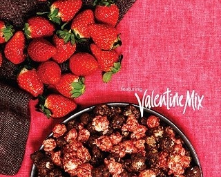 恋する人の必勝アイテム！バレンタインポップコーン「Valentine缶」＆「Valentine Mix」期間限定発売！