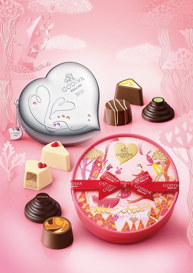 ゴディバのバレンタイン限定チョコレートが揃う「ビュッフェ ドゥ ガトー コレクション」を展開