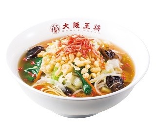 天かす、紅生姜入り！大阪王将から「大阪ラーメン」が新登場