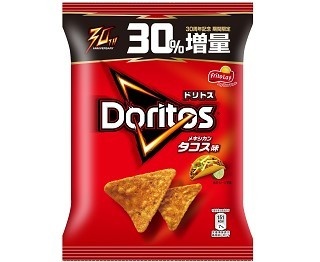 「ドリトス」30周年記念！30％増量キャンペーンを実施