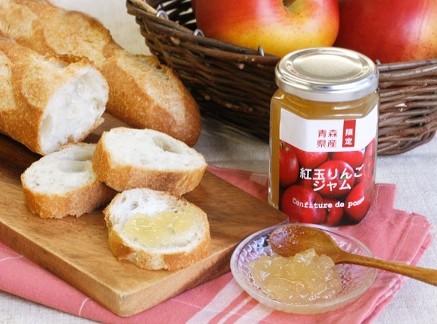 ドンク各店で取り扱う「紅玉りんごジャム」(648円)。爽やかな甘さと独特の酸味が絶妙！数量限定のためお早めに