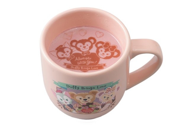 「ラテ＆ラテシート(マグカップ付き)」(1600円)できあがりイメージ