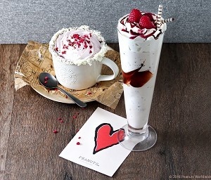 スヌーピーカフェのバレンタイン限定メニューが可愛い！
