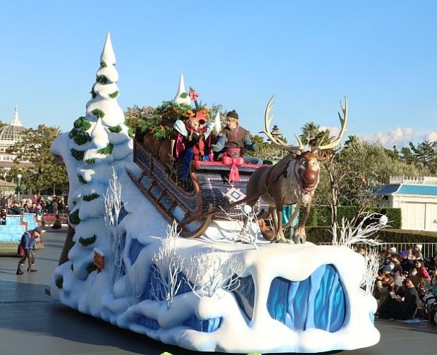 アナとクリストフのフロート
