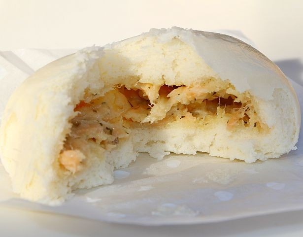 しっかりとした味付けのサーモンクリーム