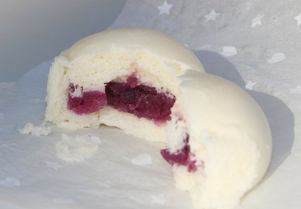 紫イモクリームでスイートな気分に！