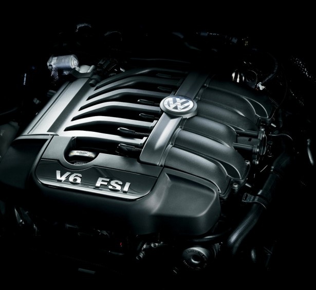 3.6L V6 FSIエンジンを搭載する