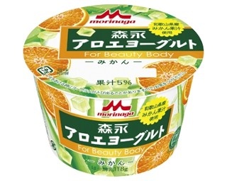 和歌山県産ミカン果汁入りアロエヨーグルト新登場！