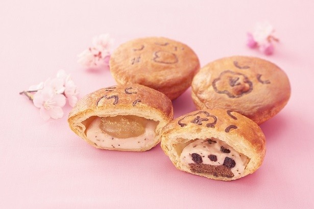 【写真を見る】「パイフェイス」では、2月1日(水)から“さくら”をテーマにした新商品を発売