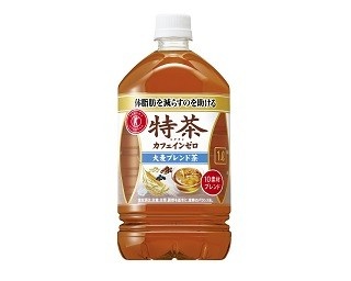 体脂肪を減らすのを助ける！「特茶 カフェインゼロ」に大容量ペットボトル