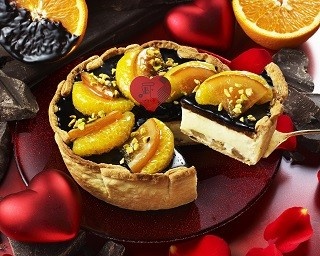 バレンタインにぴったり！見た目も艶やかなオトナのチーズタルト