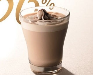 カフェ・ド・クリエのカカオ分が選べるチョコドリンク
