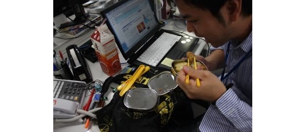好きな具材を詰められるのも弁当男子の特権