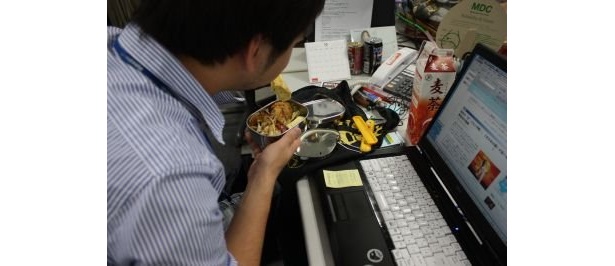 モリモリ食べます