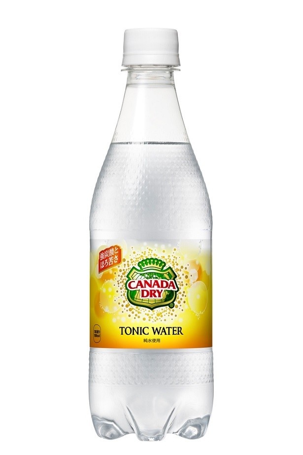 ストレートでもお酒と合わせても飲みやすい「カナダドライ トニックウォーター」(希望小売価格・税抜140円/500mlPET)がパッケージをリニューアル