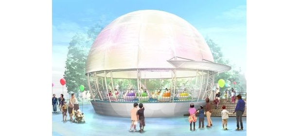 「ピクシーカップ」は見た目にも楽しい定番アトラクション