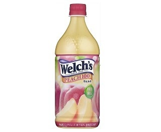 期間限定「Welch's(ウェルチ)」新フレーバーは“濃厚ピーチ”