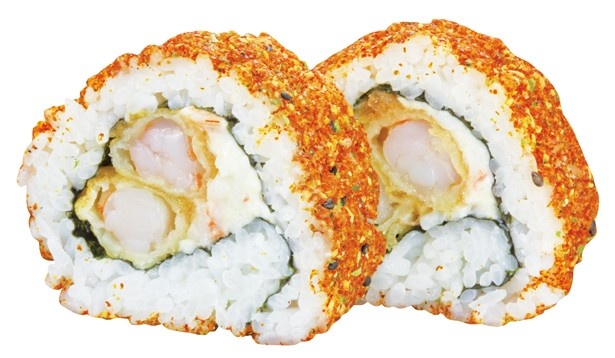 「無添 くら寿司」の「赤鬼巻」(237円)