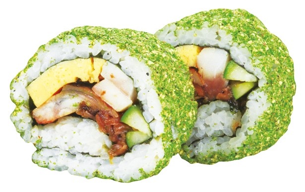 「無添 くら寿司」の「青鬼巻」(237円)