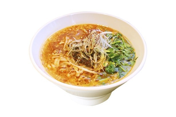 春水堂初の辛さが選べる台湾ヌードル「麻辣香菜担々麺(マーラーパクチータンタンメン)」(単品・税抜850円、ランチセット・税抜1100円)