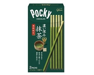 抹茶好きのためのポッキー！チョコとプレッツェルに宇治抹茶を練り込む