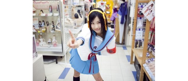 久美ちゃんが大好きなハルヒに変身！