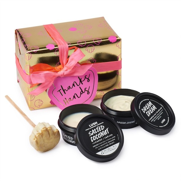 「サンクスハンズ/THANKS HANDS」(2260円) いつも頑張っているあの人に手元をケアできるアイテムを、という想いから生まれたハンドケアギフト