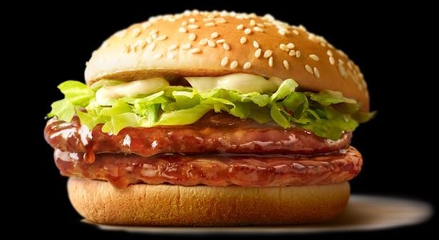 2位の「てりやきマックバーガー」の公約も実現。「ダブルてりやきマックバーガー」(320円)