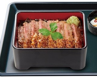 なか卯のプレミアムお重！今度は熟成リブロースステーキだ！