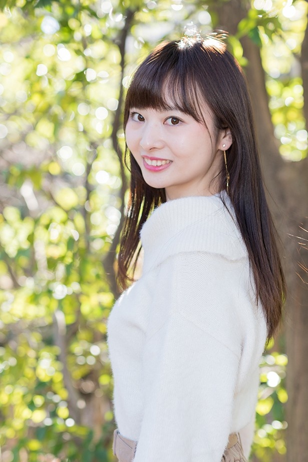 実際に試乗したモデルの榊原莉奈