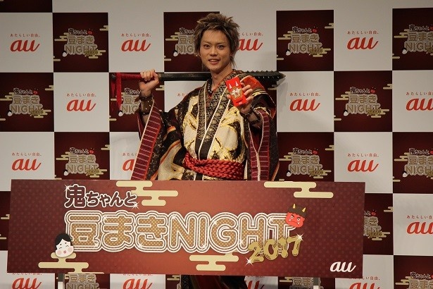“鬼ちゃん”の姿で登場