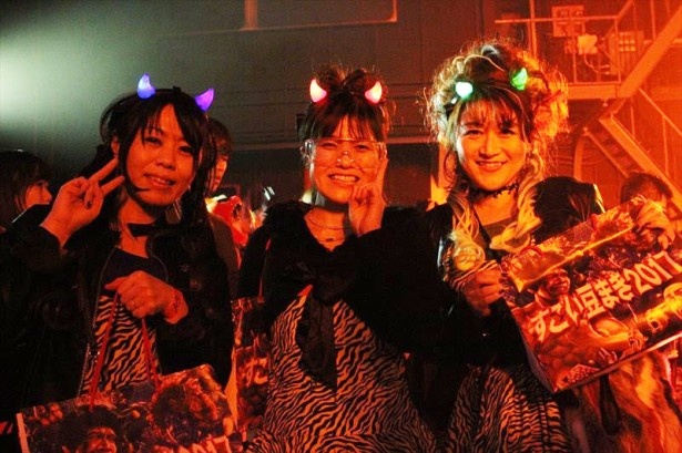 今回初参加ながら、3人おそろいで参加